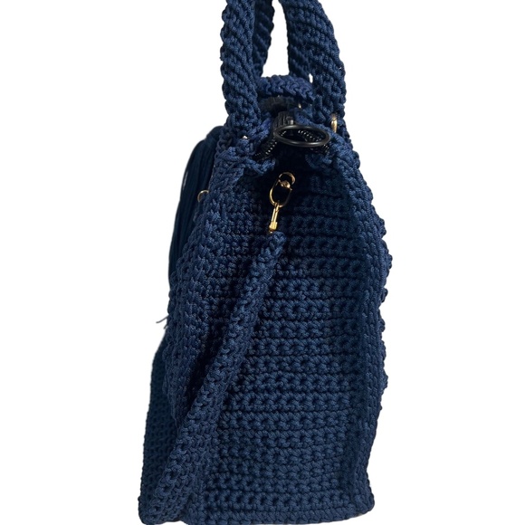 Crochet Shoulder Sling Bag for Women - Picture 3 of 4